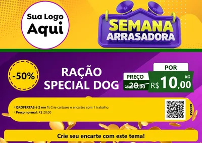 Modelo de Cartaz para Cartaz A4 Horizontal