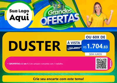 Modelo de Cartaz para Cartaz A4 Horizontal