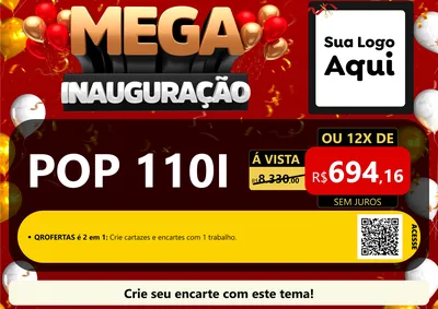 Modelo de Cartaz para Cartaz A4 Horizontal