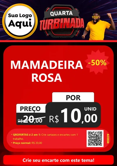 Modelo de Cartaz para Cartaz A4 Vertical com o tema Quarta Turbinada para Bebês