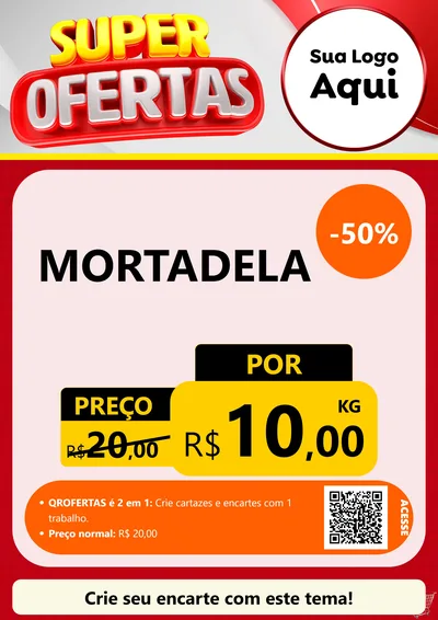 Modelo de Cartaz para Cartaz A4 Vertical