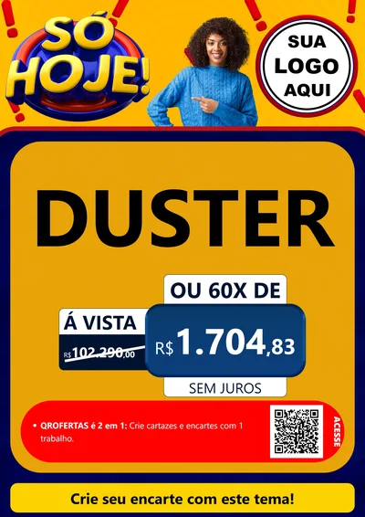 Modelo de Cartaz para Cartaz A4 Vertical