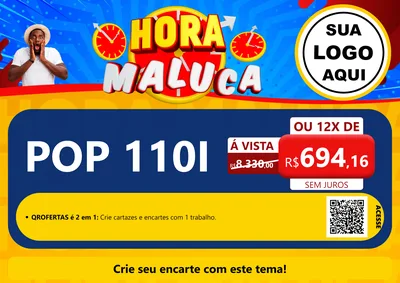 Modelo de Cartaz para Cartaz A4 Horizontal
