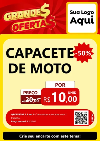 Modelo de Cartaz para Cartaz A4 Vertical