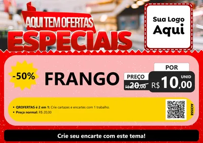Modelo de Cartaz para Cartaz A4 Horizontal