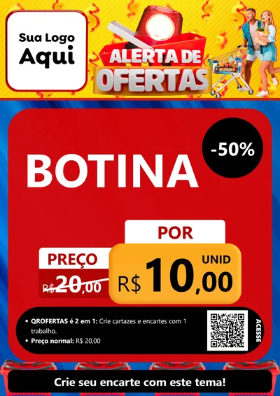 Modelo de Cartaz para Cartaz A4 Vertical
