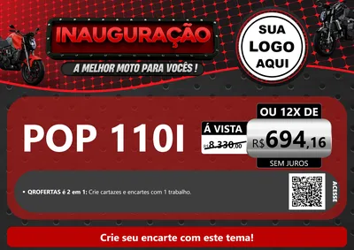 Modelo de Cartaz para Cartaz A4 Horizontal