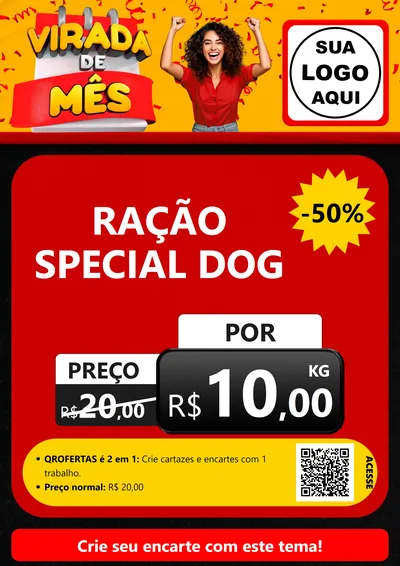 Modelo de Cartaz para Cartaz A4 Vertical