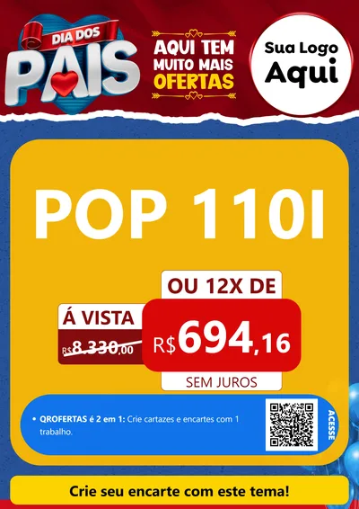 Modelo de Cartaz para Cartaz A4 Vertical