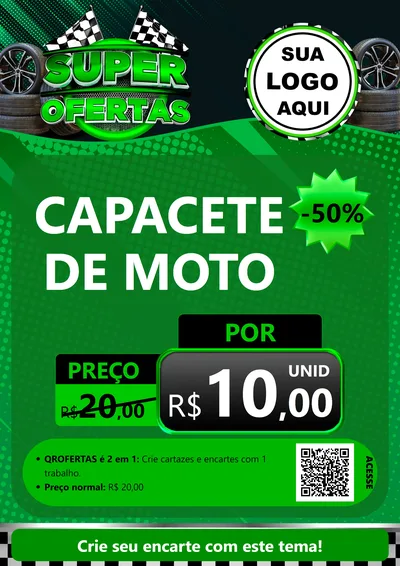 Modelo de Cartaz para Cartaz A4 Vertical