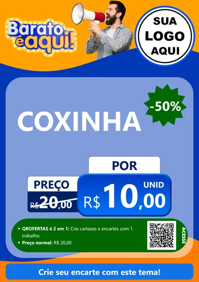 Modelo de Cartaz para Cartaz A4 Vertical