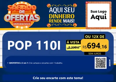 Modelo de Cartaz para Cartaz A4 Horizontal