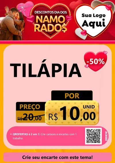 Modelo de Cartaz para Cartaz A4 Vertical