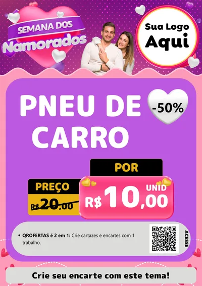 Modelo de Cartaz para Cartaz A4 Vertical