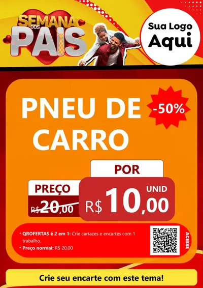 Modelo de Cartaz para Cartaz A4 Vertical