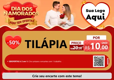Modelo de Cartaz para Cartaz A4 Horizontal