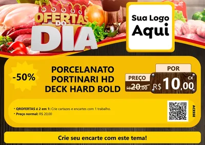 Modelo de Cartaz para Cartaz A4 Horizontal