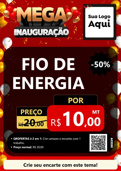 Modelo de Cartaz para Cartaz A4 Vertical
