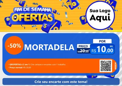 Modelo de Cartaz para Cartaz A4 Horizontal