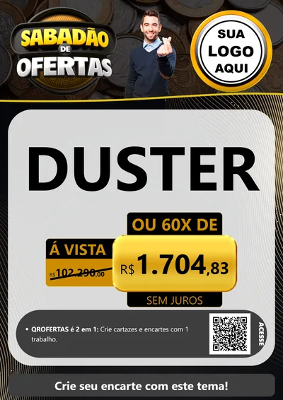 Modelo de Cartaz para Cartaz A4 Vertical