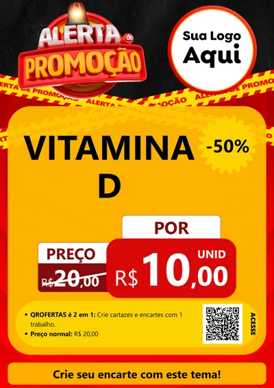 Modelo de Cartaz para Cartaz A4 Vertical
