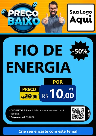 Modelo de Cartaz para Cartaz A4 Vertical