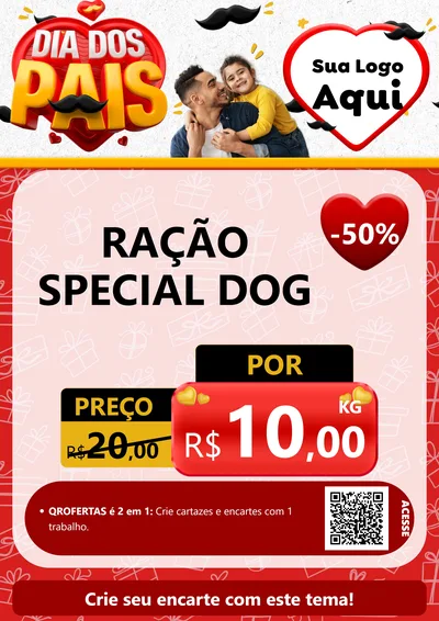 Modelo de Cartaz para Cartaz A4 Vertical