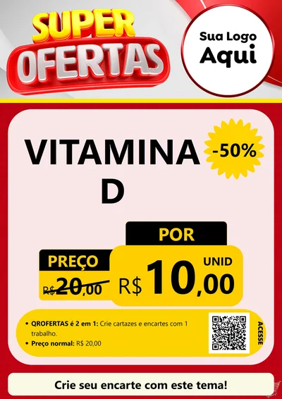 Modelo de Cartaz para Cartaz A4 Vertical