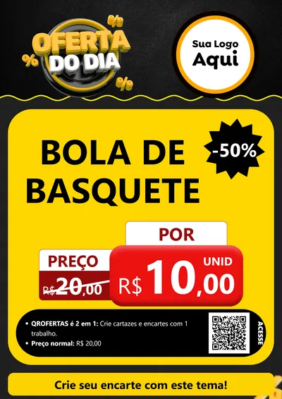 Modelo de Cartaz para Cartaz A4 Vertical