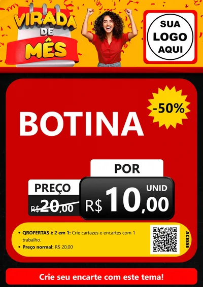 Modelo de Cartaz para Cartaz A4 Vertical