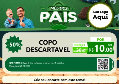 Modelo de Cartaz para Cartaz A4 Horizontal