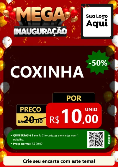 Modelo de Cartaz para Cartaz A4 Vertical