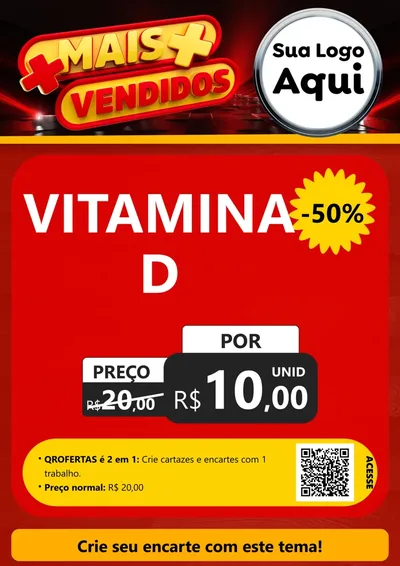 Modelo de Cartaz para Cartaz A4 Vertical