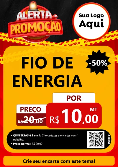 Modelo de Cartaz para Cartaz A4 Vertical