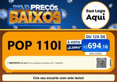 Modelo de Cartaz para Cartaz A4 Horizontal