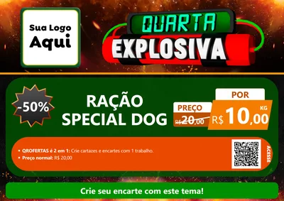 Modelo de Cartaz para Cartaz A4 Horizontal