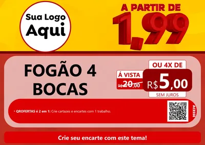 Modelo de Cartaz para Cartaz A4 Horizontal