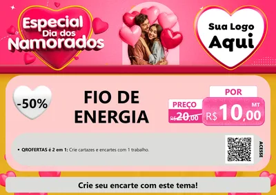 Modelo de Cartaz para Cartaz A4 Horizontal