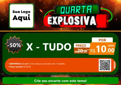 Modelo de Cartaz para Cartaz A4 Horizontal