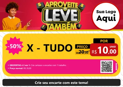 Modelo de Cartaz para Cartaz A4 Horizontal