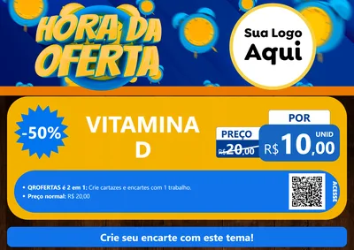 Modelo de Cartaz para Cartaz A4 Horizontal