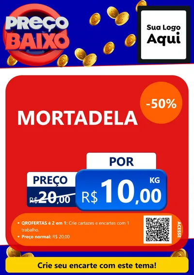 Modelo de Cartaz para Cartaz A4 Vertical
