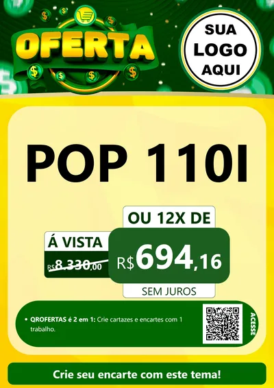 Modelo de Cartaz para Cartaz A4 Vertical