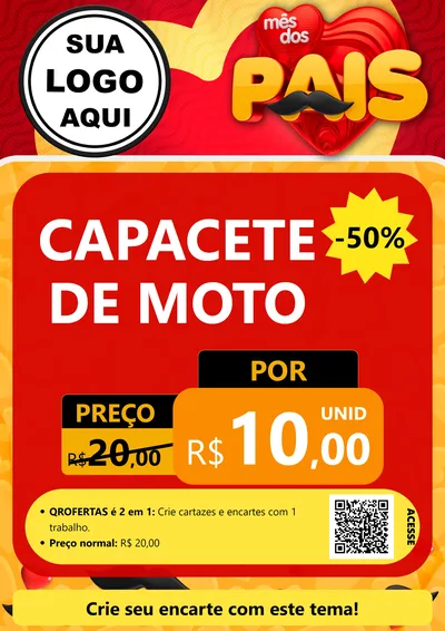 Modelo de Cartaz para Cartaz A4 Vertical