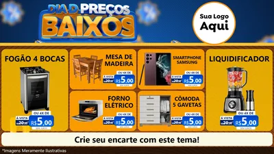 Modelo de TV para TV Horizontal com o tema Dia D Preço Baixo para Móveis e Eletro
