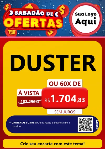 Modelo de Cartaz para Cartaz A4 Vertical