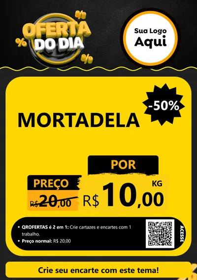 Modelo de Cartaz para Cartaz A4 Vertical