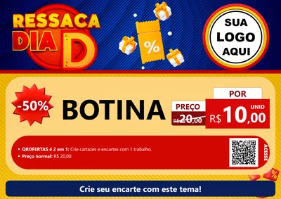 Modelo de Cartaz para Cartaz A4 Horizontal