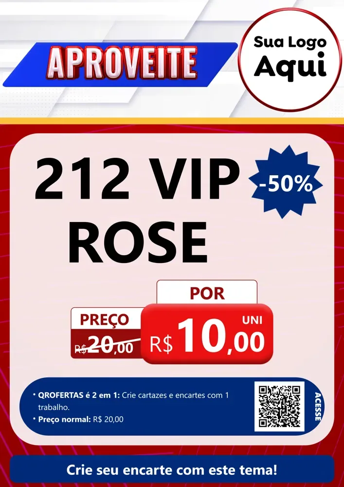 Modelo de Cartaz para Cartaz A4 Vertical com o tema Aproveite para Perfumes