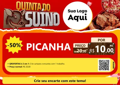 Modelo de Cartaz para Cartaz A4 Horizontal